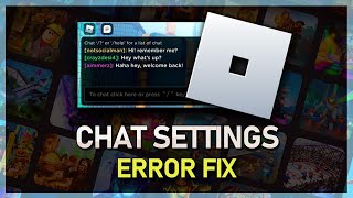 How To Fix ‘Your Chat Settings Prevent You from Sending Messages’ in Roblox [upl. by Yrrehc618]