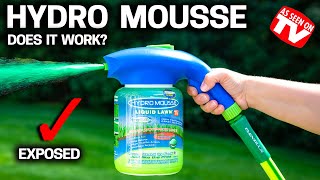 Does Hydro Mousse Work Lawn in a Bottle Review [upl. by Efi990]