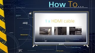 How To Connect devices to your Sony BRAVIA TV [upl. by Coletta]