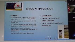 Farmacología Antimicóticos Parte 2 de 2 03122019 [upl. by Cram409]