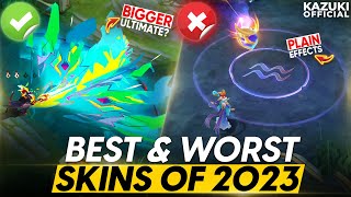 THE BEST AND WORST SKINS OF 2023 [upl. by Eceerahs]