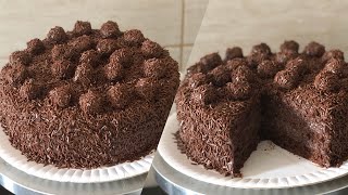 BOLO DE BRIGADEIRO GOURMET  CHOCOLATUDO [upl. by Daitzman989]