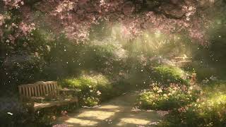 Secret Garden  Beautiful Piano Music  Relaxing Music ASMR  Spring Ambience  Nature Retreat [upl. by Aihsela]