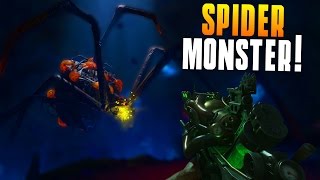 SPIDER MONSTER Zetsubou No Shima Gameplay WONDER WEAPON EVERYTHING COMPLETED SKULLS BO3 [upl. by Annatsirhc]