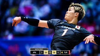 Yuji Nishida Dominated Against Turkiye in Mens OQT 2023 [upl. by Elon]