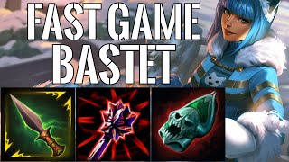 Over Before It Even Started Bastet Jungle Gameplay Smite Conquest [upl. by Graybill]