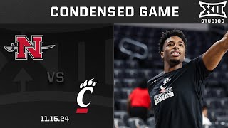 Nicholls vs 17 Cincinnati Condensed Game  202425 Big 12 Mens Basketball [upl. by Lucien]