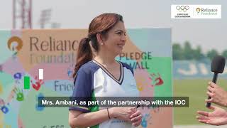 Mrs Nita M Ambani on the Importance of Education and Play for Children [upl. by Moneta438]