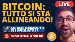 BITCOIN TUTTO SI STA ALLINEANDO  SATOSHI SI È SVEGLIATO  BYBIT REGALA SOLDI [upl. by Lela]