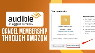 How To Cancel Audible Membership 2024 Easy Tutorial [upl. by Eelsha]