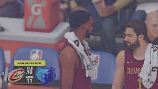 Memphis Grizzlies vs Cleveland Cavaliers Play now online NBA 2K25 [upl. by Enyaw79]