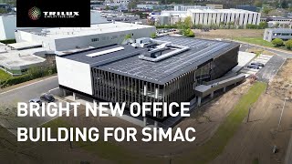 Stralend Nieuwbouwkantoor Simac Haasrode  TRILUX [upl. by Jarrell]