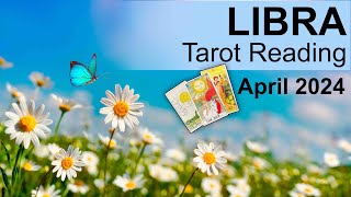 LIBRA TAROT READING quotIN POLE POSITION amp A CAREER CHOICE PLUS A NEW PERSPECTIVE IN ❤️quot April 2024 [upl. by Silisav]