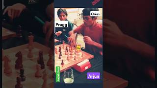 Pragg rapid chess game amp lost on time shortsfeed pragg arjunerigaisi grandmaster fide chess [upl. by Tadd777]