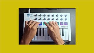 Dilemma  Nelly ft Kelly MIDI Keyboard Cover Live Looping  Arturia Minilab Mk2 [upl. by Sianna166]