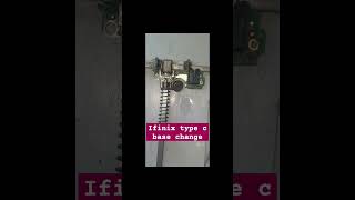 Infinix model type c charger problem solved viralvideo mobilereparing smartphone repair duet [upl. by Eelame]