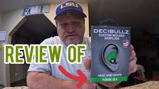 DECIBULLZ CUSTOM EARPLUGS REVIEW Made in the USA Decibullz [upl. by Schmeltzer]