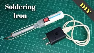 How to Make Soldering Iron At Home Easily DIY [upl. by Valli297]