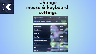 How to Change Mouse and keyboard settings in XDefiant [upl. by Branch174]