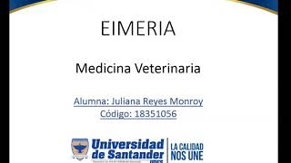 Eimeria  Parasitologia Veterinaria [upl. by Annawt]