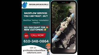 Backflow services I Testing I Repair Services [upl. by Dela]