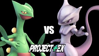 PEX Sceptile Vs Mewtwo [upl. by Smailliw432]