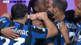 Raoul Bellanova Goal Shakhtar Donetsk vs Atalanta 03 All Goals and Highlights [upl. by Arrimat]