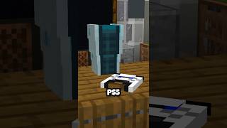 PS5 in Minecraft buildhacks shorts minecraft [upl. by Nefen933]