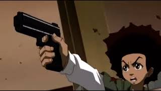 The Boondocks Huey vs Riley Shootout [upl. by Lehcor]