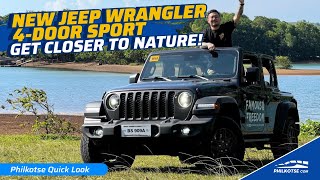 Is The NEW JEEP WRANGLER Worth It For OffRoading  Philkotse Quick Look [upl. by Dymphia]