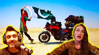 Across Pakistan amp India on Motorcycle Solo Female Traveler Rosie Gabrielle [upl. by Baerl]