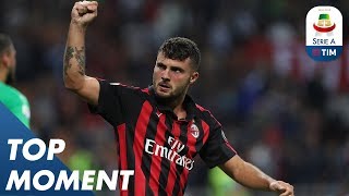 Cutrone Stuns Roma In Injury Time  Top Moment  Serie A [upl. by Paul]