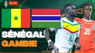 🛑Direct Suivez le Match Sénégal Vs Gambie 1  0 [upl. by Arreis423]