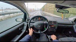 2004 Mercedes A W169 Coupe  15 150 95HP  POV Test Drive [upl. by Acinoda]