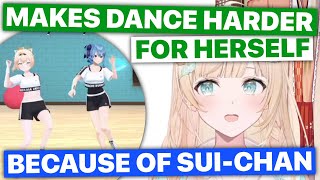 Iroha Makes Dance Harder For Herself For Suichans Sake Kazama Iroha  Hololive Eng Subs [upl. by Agamemnon]