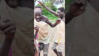 BUSHMEN HUNTERS TRADITIONAL DANCE hadzabetribe shortsvideo [upl. by Fletcher125]