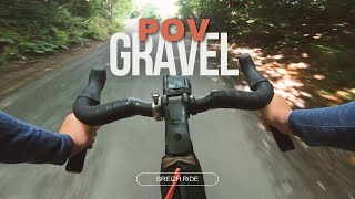 Gravel POV au depart de SaintMalo  face au vent [upl. by Pascha929]