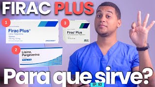 FIRAC PLUS PARA QUE SIRVE  3 COSAS [upl. by Ecnaiva]