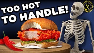 Food Theory I Found the SPICIEST Fast Food Chicken Sandwich [upl. by Akinimod]