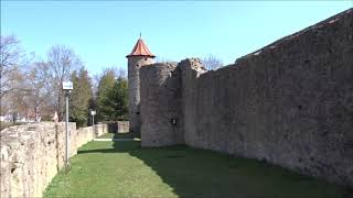 Ausflug  Kirchenburg Ostheim vor der Rhön [upl. by Znarf308]