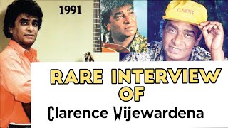 Clarence Wijewardena  very RARE live Interview on Rupavahini in 1991  සුභ උදෑසනක් [upl. by Allenaj]