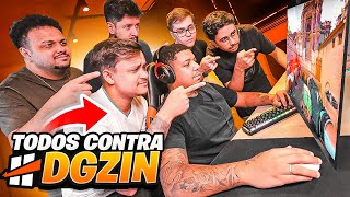 DGZIN CONTRA TODOS OS PRO DA HERO BASE [upl. by Alaric]