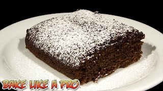 Simply Amazing VEGAN Chocolate Cake Recipe [upl. by Vig]