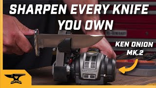 How to Sharpen Every Knife You Own  Ken Onion Edition KTS Mk2 [upl. by Sucramed]