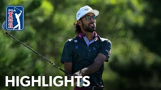 Akshay Bhatia shoots 7under 66  Round 3  Sentry  2024 [upl. by Raquel]