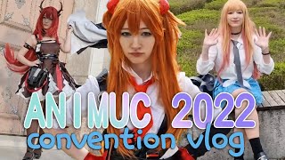 【VLOG】cosplayampfriends at animuc 2022 [upl. by Aenotna6]