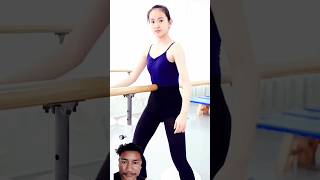 Flexi 😱😱 flexibility ballet flexible beauty ballerina dance shufflechallenge bmw [upl. by Elleinet]