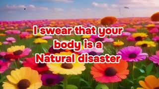 Kdiv Coco amp Zeeksounds  NATURAL DISASTER Lyrics Video [upl. by Medarda]