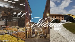 europe travel diaries 3 days in modena italy  pt 3 [upl. by Ahseik]