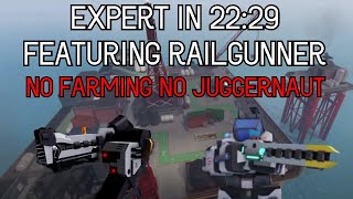 TDX  Expert Mode Speedrun with Railgunner [upl. by Grimona]